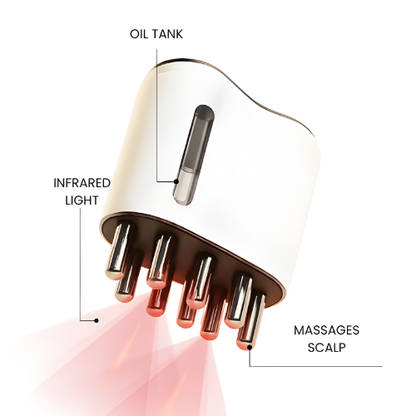InfraTherm Oil-Infusing Scalp Massager